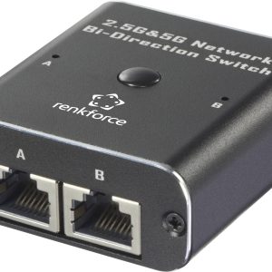 Renkforce RF-6736628 RF-EW-700 Switch sieciowy RJ45 2 Porty 5 GBit/s zasilanie USB Renkforce RF-6736628 RF-EW-700 Switch sieciowy RJ45 2 Porty 5 GBit/s zasilanie USB