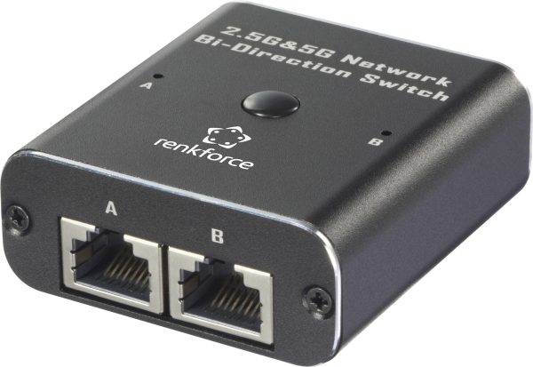 Renkforce RF-6736628 RF-EW-700 Switch sieciowy RJ45 2 Porty 5 GBit/s zasilanie USB