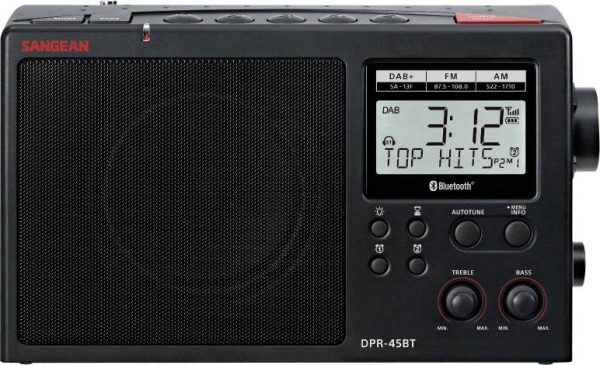 Radio Sangean DAB+, AM, FM czarny