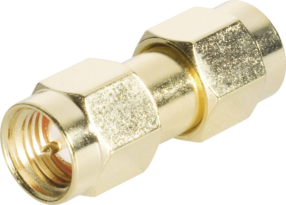 Adapter SMA TRU COMPONENTS 1579289 złącze męskie SMA - złącze męskie SMA 1 szt. - obrazek 1