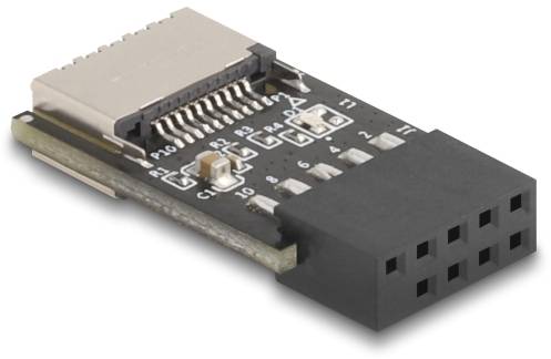 Delock USB 2.0 adapter [1x złącze żeńskie USB-C - 1x złącze żeńskie] 67175 - obrazek 1