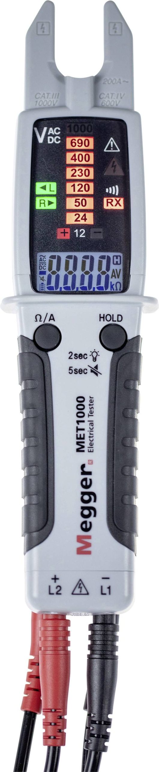 Megger MET1000 Tester elektryczny - obrazek 1