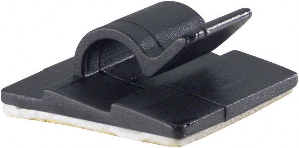 Zacisk kablowy PB Fastener 5431-SW samoprzylepny 5431-SW 1 szt. - obrazek 1
