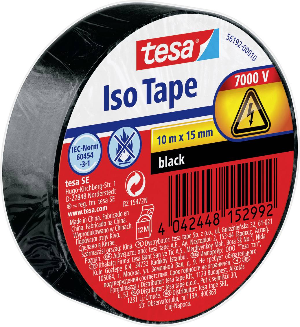 Taśma izolacyjna tesa 56192-00010-22 (D x S) 10 m x 15 mm 10 m 1 szt. - obrazek 1