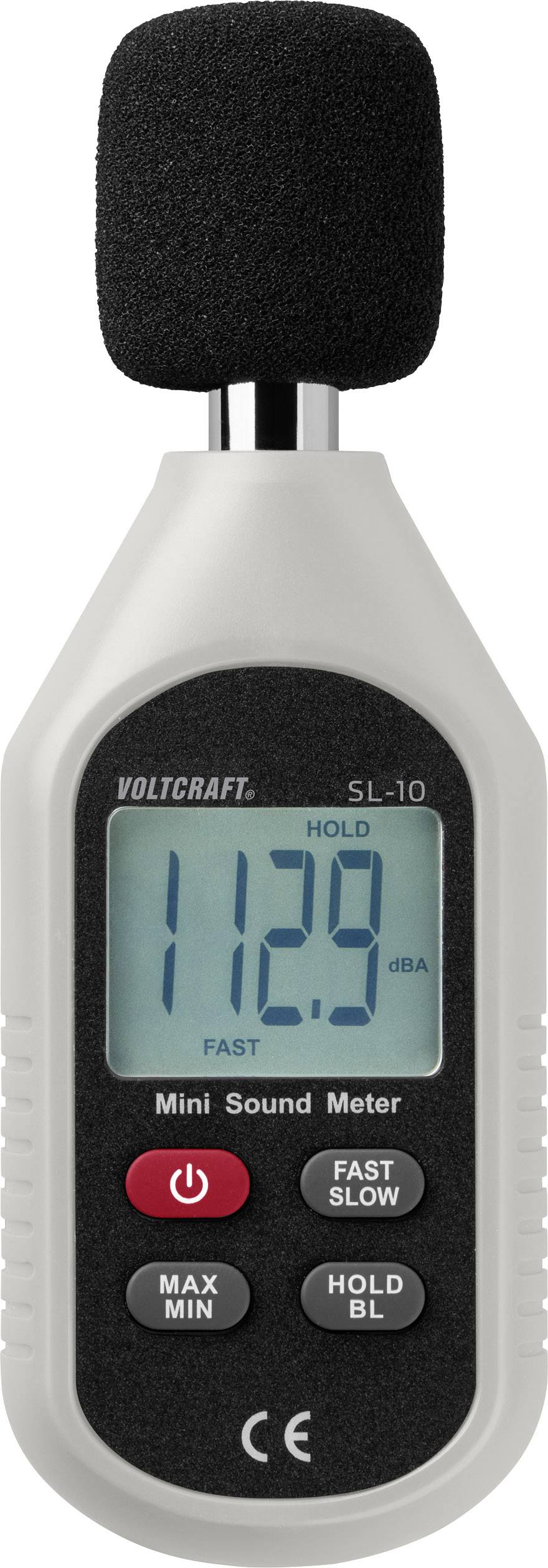 VOLTCRAFT Decybelomierz SL-10 30 - 130 dB 31.5 Hz - 8 kHz - obrazek 1