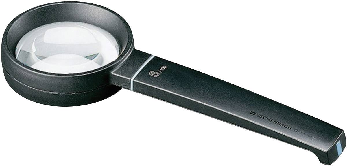Lupa ręczna Eschenbach 265550 Współczynnik powiększenia: 6 x Rozmiar soczewki: (Ø) 50 mm czarny - obrazek 1