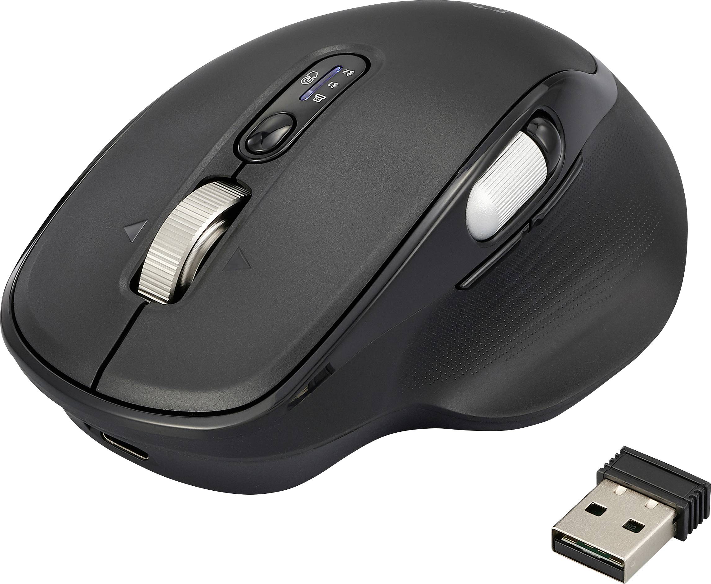 Mysz bezprzewodowa, Bluetooth® Renkforce RF-WM-220 4800 dpi - obrazek 1