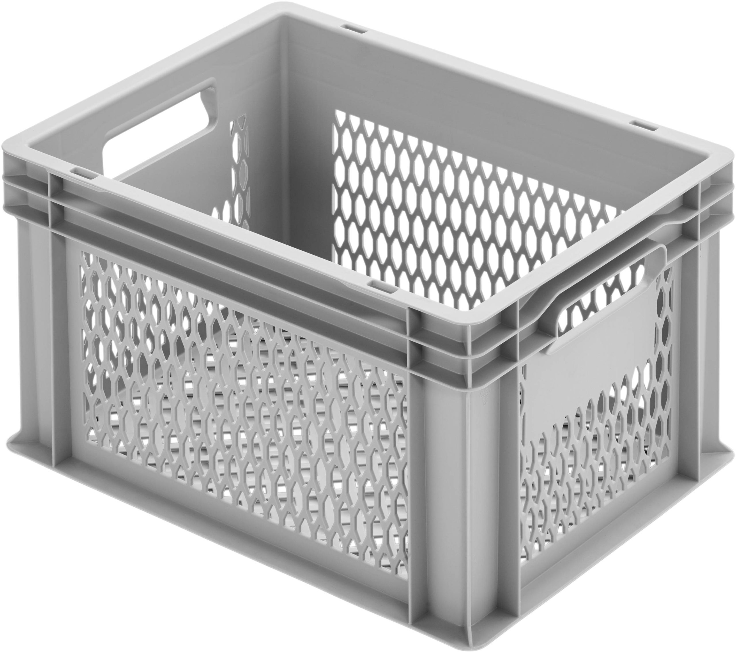 Alutec 75045 Pudełko z tworzywa sztucznego kratowana (S x W x G) 400 x 235 x 300 mm szary 1 szt. - obrazek 1