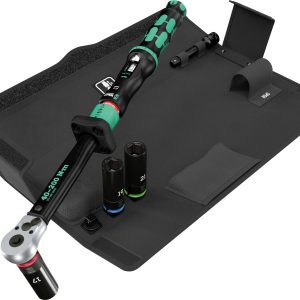 Wera Click-Torque Lock C 3 Set 1 05075790001 Klucz dynamometryczny zestaw wyłączany 1/2″ (12.5 mm), zewnętrzny kwadrat 4