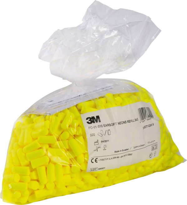 3M EAR PD01010 Zestaw uzupełniający zatyczek do uszu 34 dB jednorazowa EN 352-2 500 par(a)