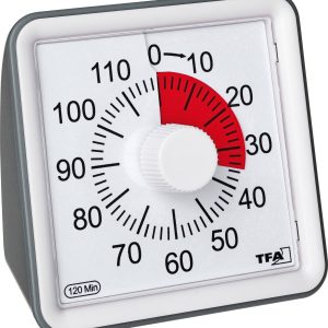 Timer TFA Dostmann Timer VISUAL analogowy biały Timer TFA Dostmann Timer VISUAL analogowy biały