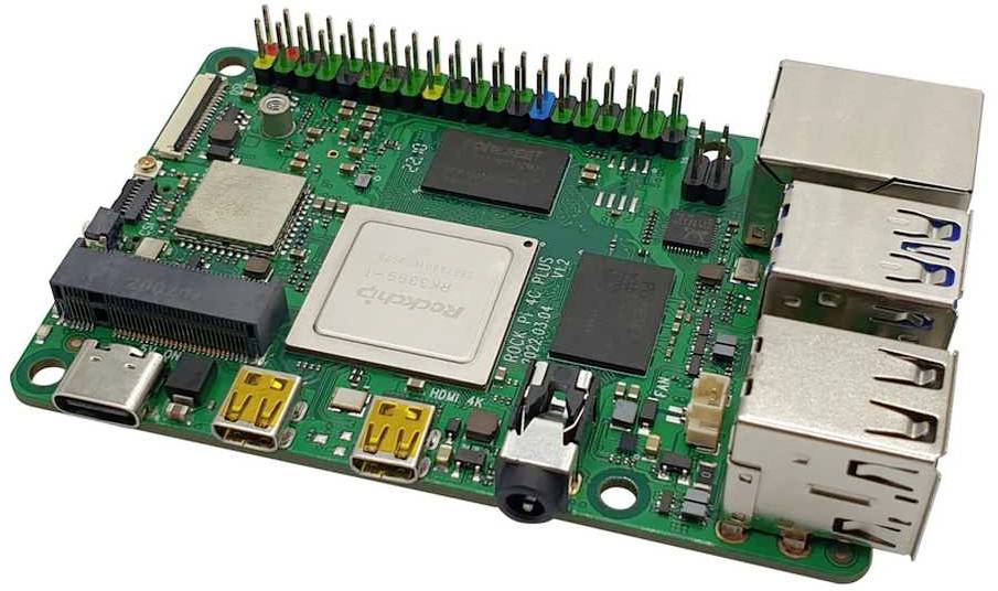 Rock 4 C+ Radxa 4 GB 6 x 2.4 GHz - obrazek 1