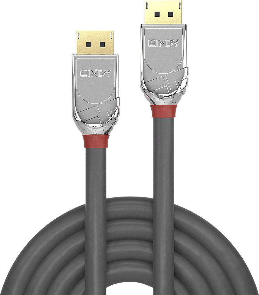 Kabel DisplayPort LINDY LINDY 1m DisplayPort Kabel Cromo Line 36301, DisplayPort na DisplayPort, 1.00 m - obrazek 1