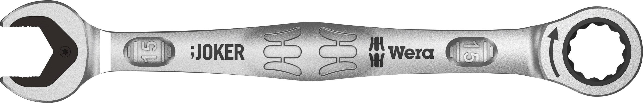Wera 05073275001 Joker Klucz płasko oczkowy Rozmiar klucza (metryczny) (tylko do tytułu) 15 mm - obrazek 1