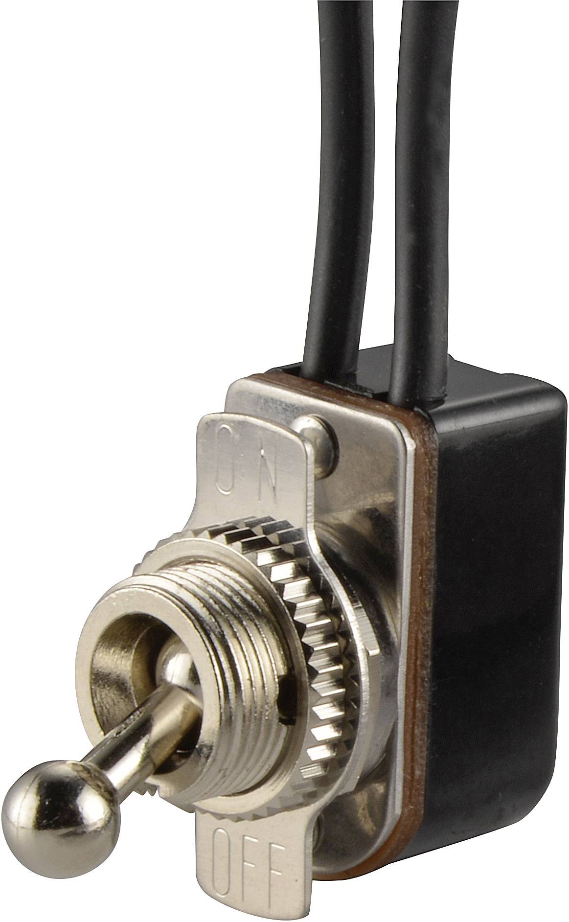 TRU COMPONENTS 1587680 Przełącznik dźwigienkowy TC-R13-36A1-11, 1 x wył/wł, 250 V/AC, 3 A, 1 szt. - obrazek 1
