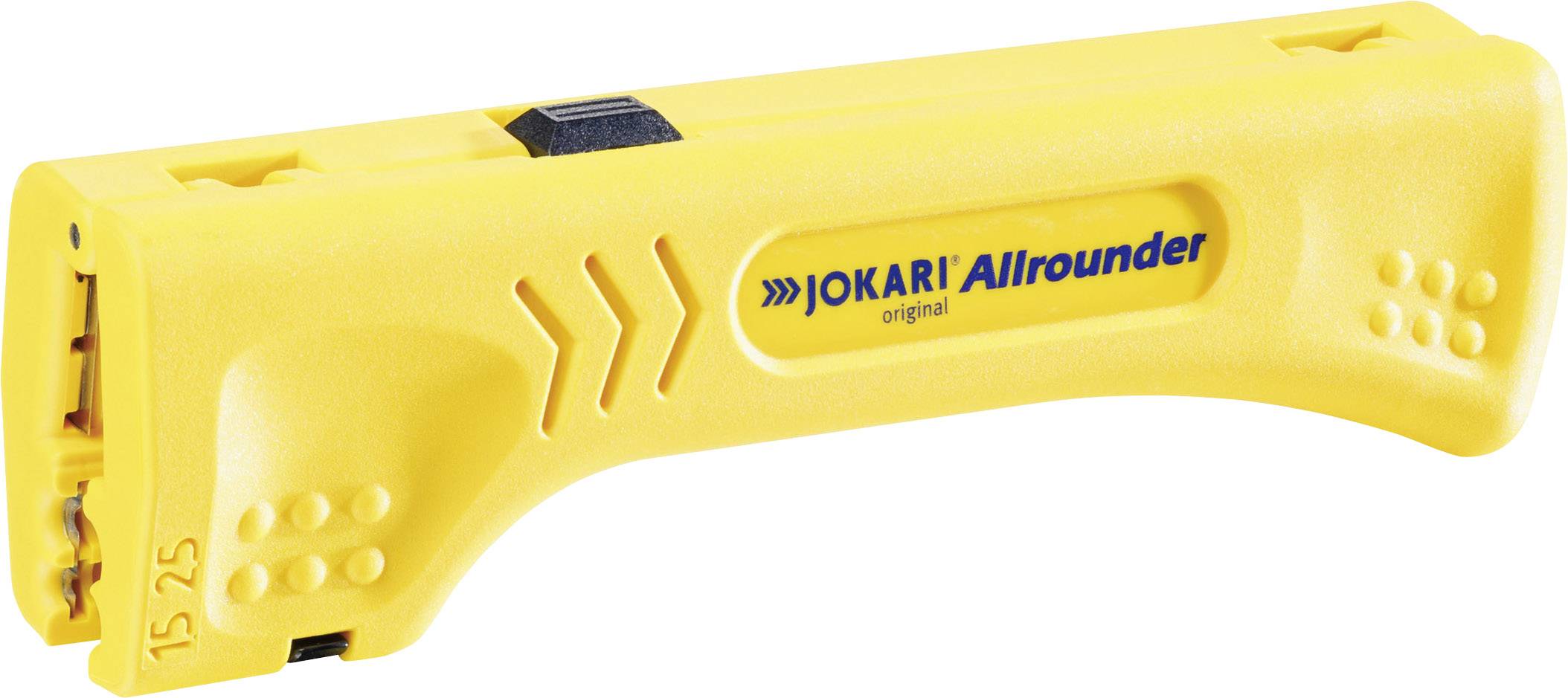 Jokari 30900 Allrounder Ściągacz izolacji Kompatybilność kabel okrągły, kabel płaski, kabel koncentryczny, kabel cat5, k - obrazek 1