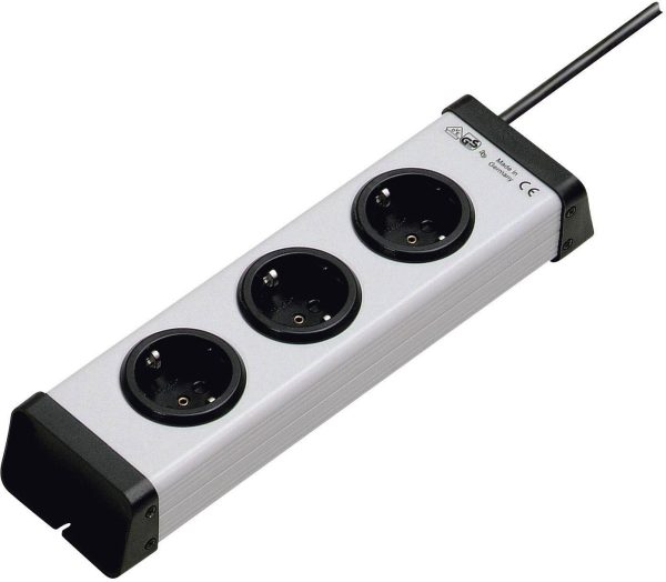 Listwa zasilająca Ehmann Vario Linea 0200×00032301, złącze bezpieczne, Ilość gniazdek: 3