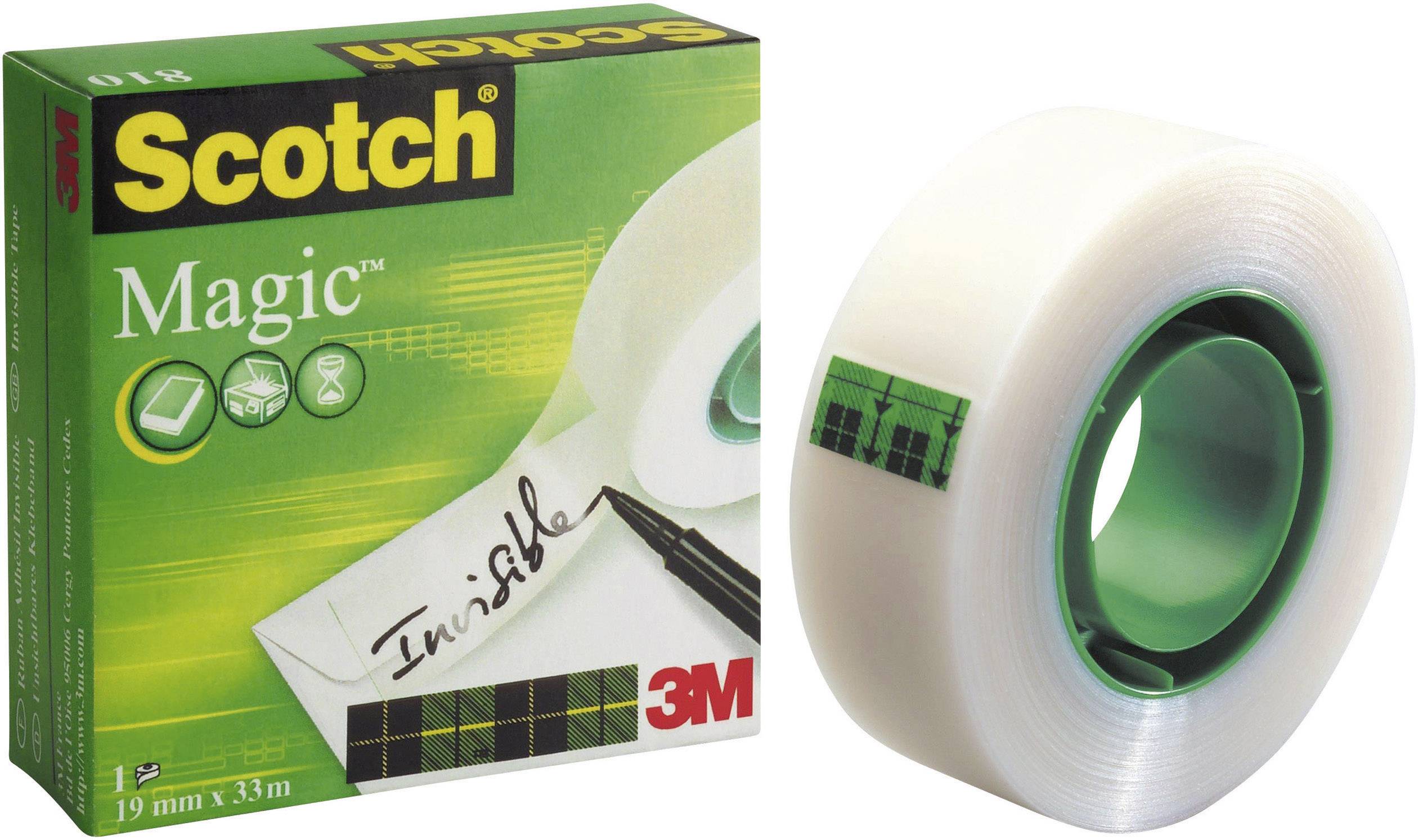 Taśma klejąca Scotch Scotch® Magic™ 810 FT-5100-5249-9, (D x S) 10 m x 19 mm, 10 m, 1 szt. - obrazek 1
