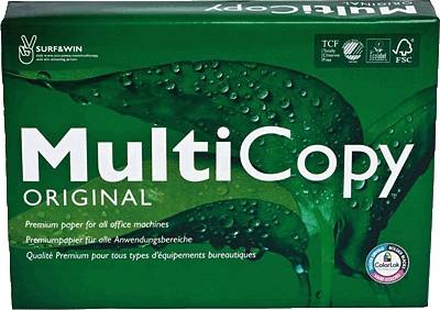 MultiCopy 88046505 88046519 Uniwersalny papier do drukarek, papier do kopiowania DIN A4 80 g/m² 500 ark. biały