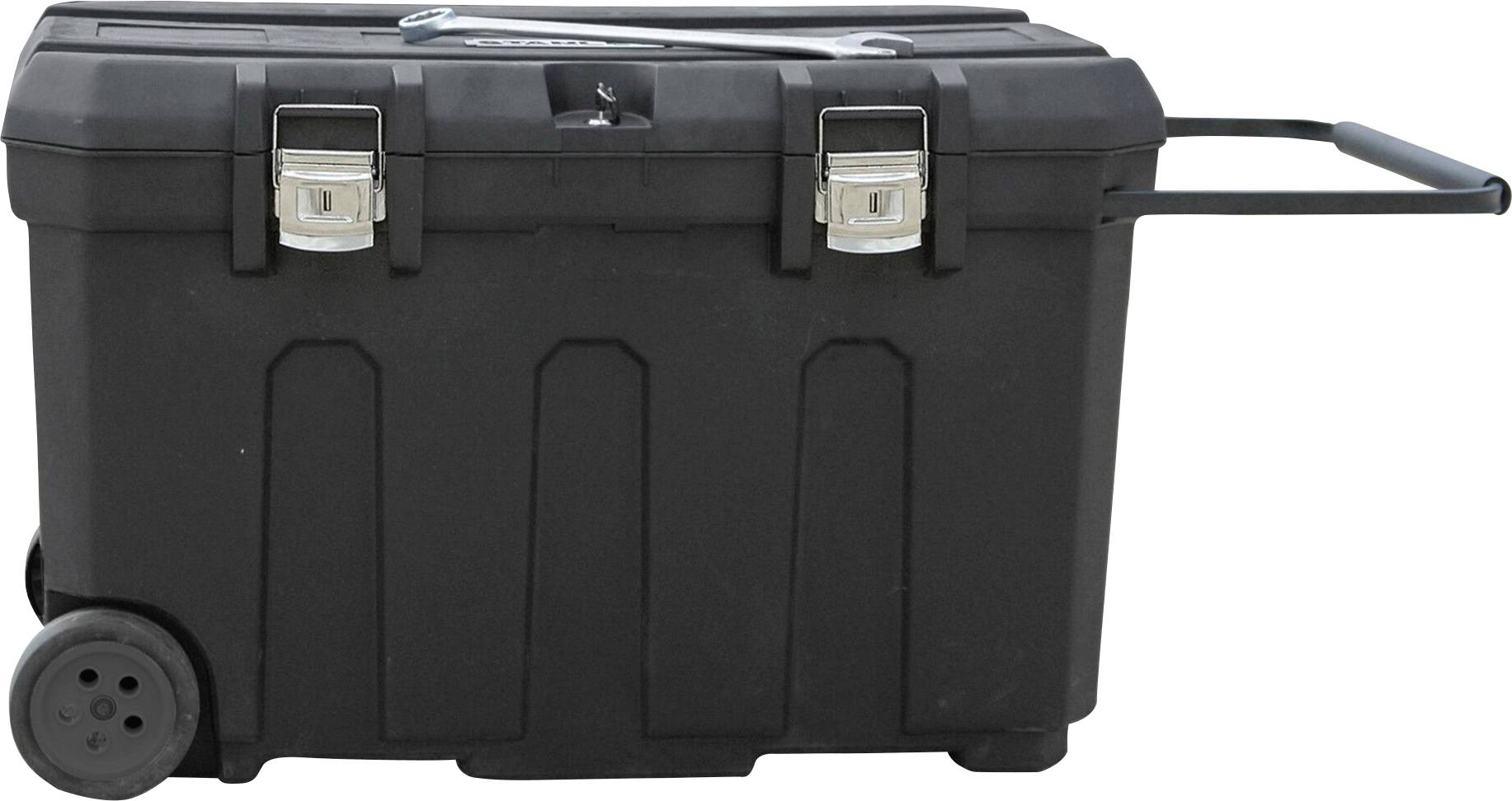 Skrzynia transportowa STANLEY Montagebox 190 l Mobil 960x580x590mm 1-93-278 Wymiary (D x S x W) 578 x 578 x 578 mm - obrazek 1