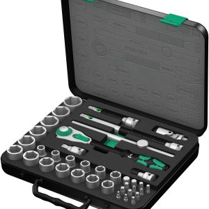 Zestaw kluczy nasadowych Wera 8100 SC 4 Zyklop 05003647001 1/2″ (12.5 mm) Zestaw kluczy nasadowych Wera 8100 SC 4 Zyklop 05003647001 1/2″ (12.5 mm)
