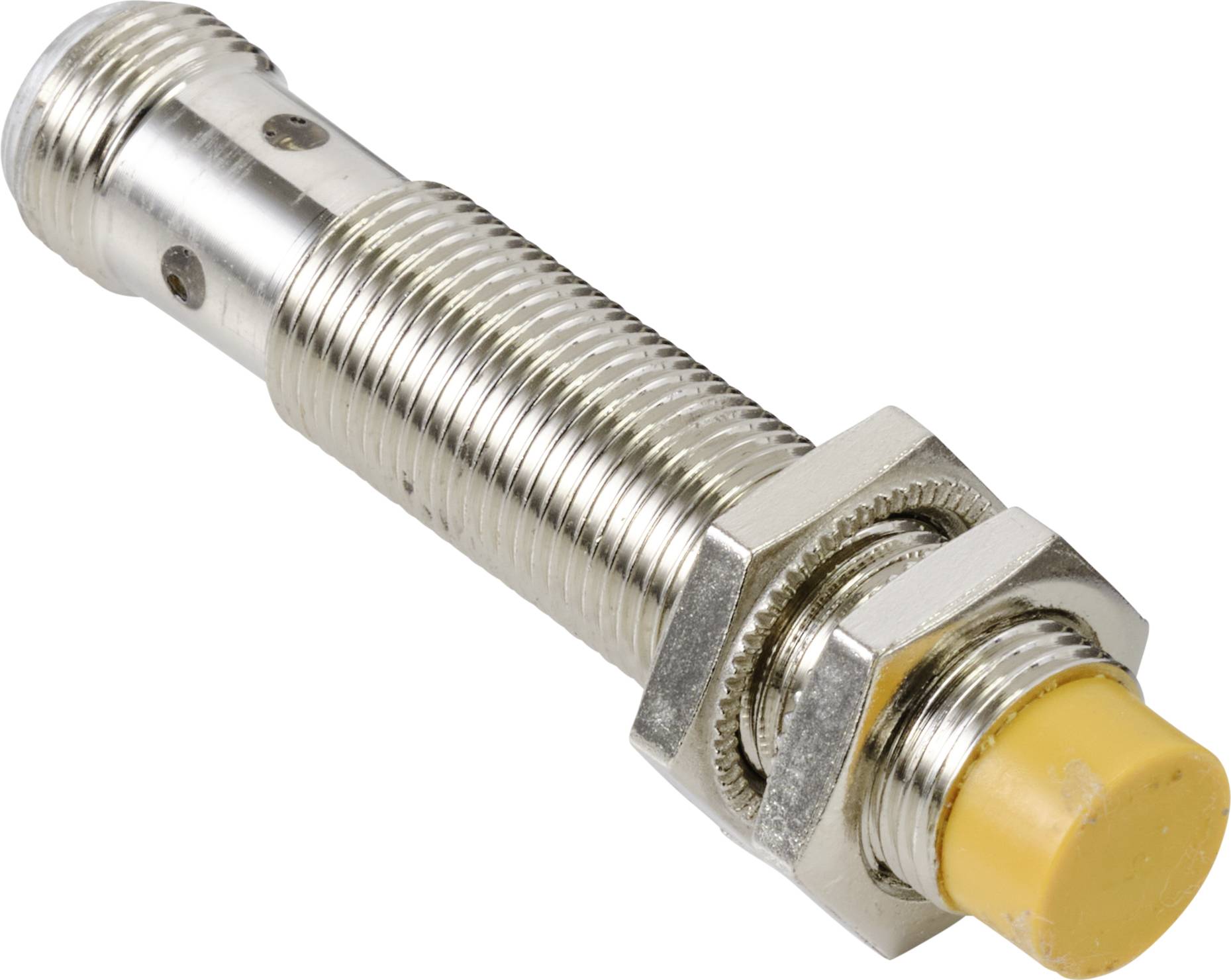 TRU COMPONENTS Czujnik zbliżeniowy indukcyjny M12 nie podtynkowy PNP TC-9393036 - obrazek 1