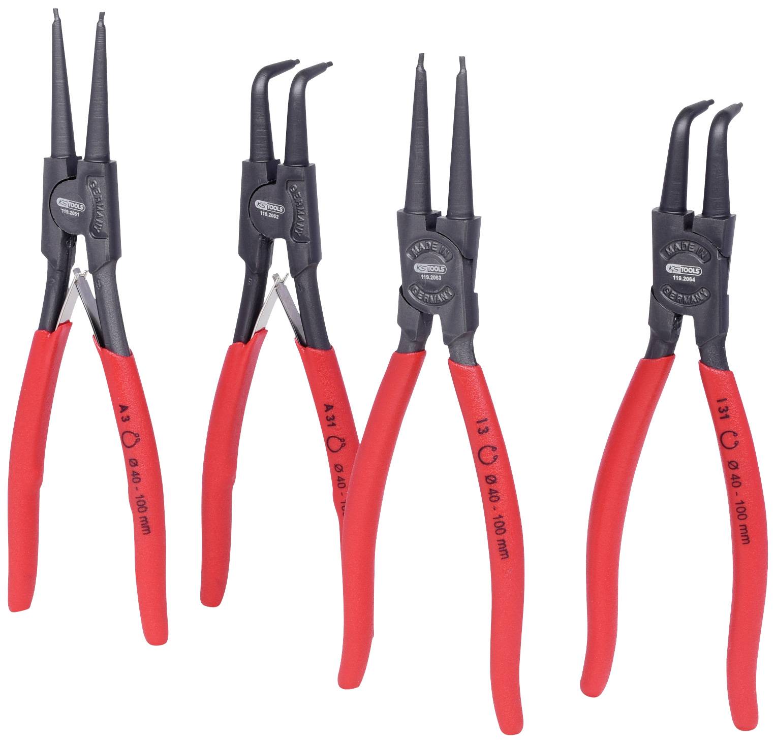 Szczypce do pierścieni Segera KS Tools 119.2060 1192060 - obrazek 1