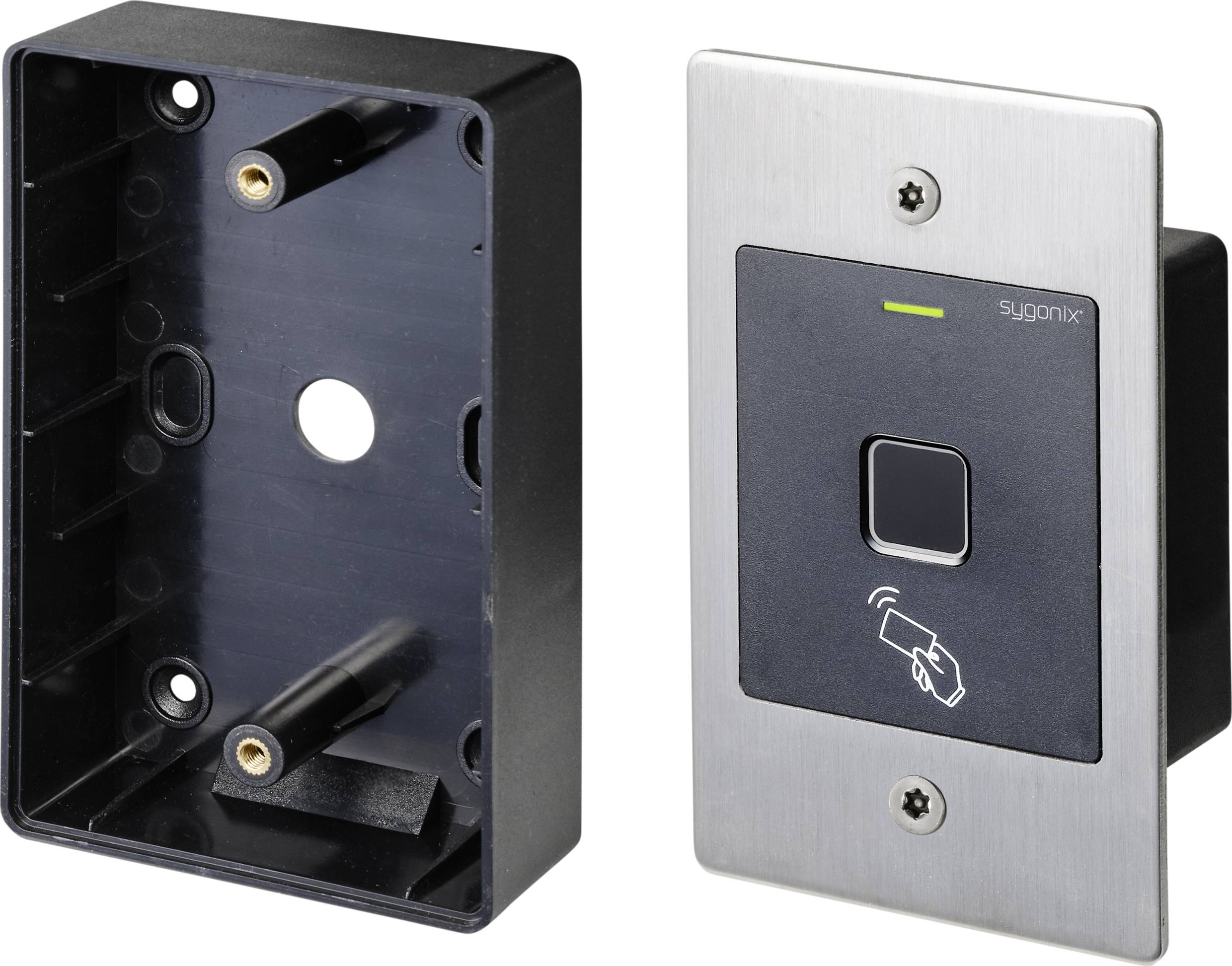 System dostępu na odcisk placa / RFID Sygonix SY-4760958 podtynkowy 12 V/DC, 18 V/DC IP66 - obrazek 1