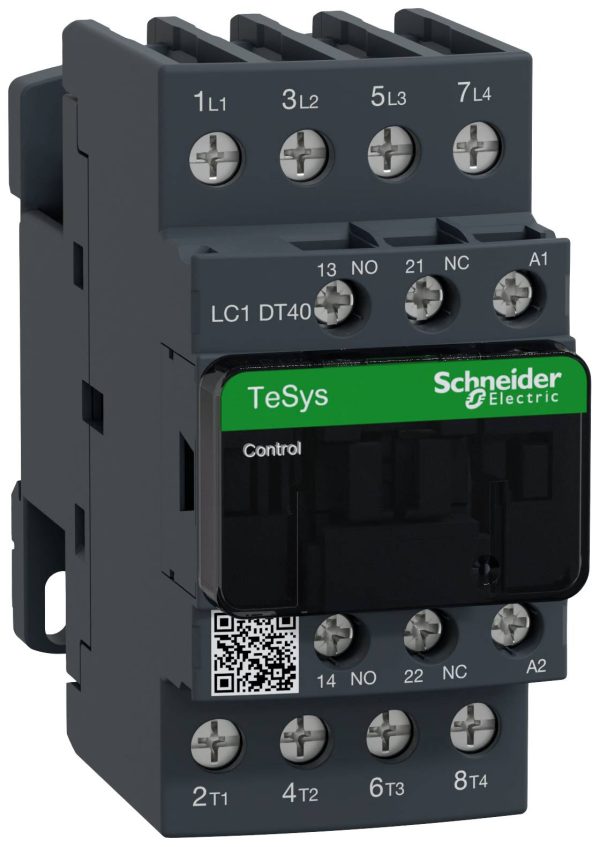 Stycznik Schneider Electric LC1DT40P7 LC1DT40P7, 4 styki, 1 szt.