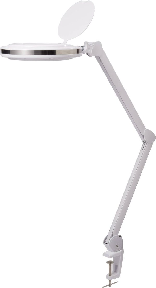 TOOLCRAFT TO-7427310 Lampa z lupą 127 mm 3D 1.75 x 820 im, z możliwością przyciemniania Współczynnik powiększenia=1.75 x