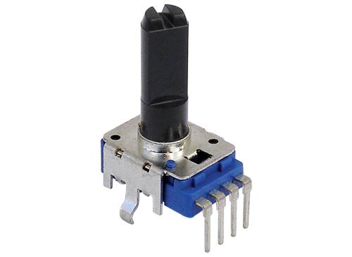 Bourns PTV111-3415A-B103 Potencjometr obrotowy z centrowaniem, 2-obrotowy 0.05 W 10 kΩ 1 szt.