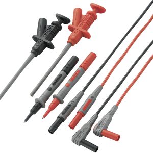 VOLTCRAFT MS-6 Zestaw przewodów pomiarowych bezpiecznych złącze męskie, lamelkowe 4 mm sonda 1.20 m czarny, czerwony 1 z VOLTCRAFT MS-6 Zestaw przewodów pomiarowych bezpiecznych złącze męskie, lamelkowe 4 mm sonda 1.20 m czarny, czerwony 1 z