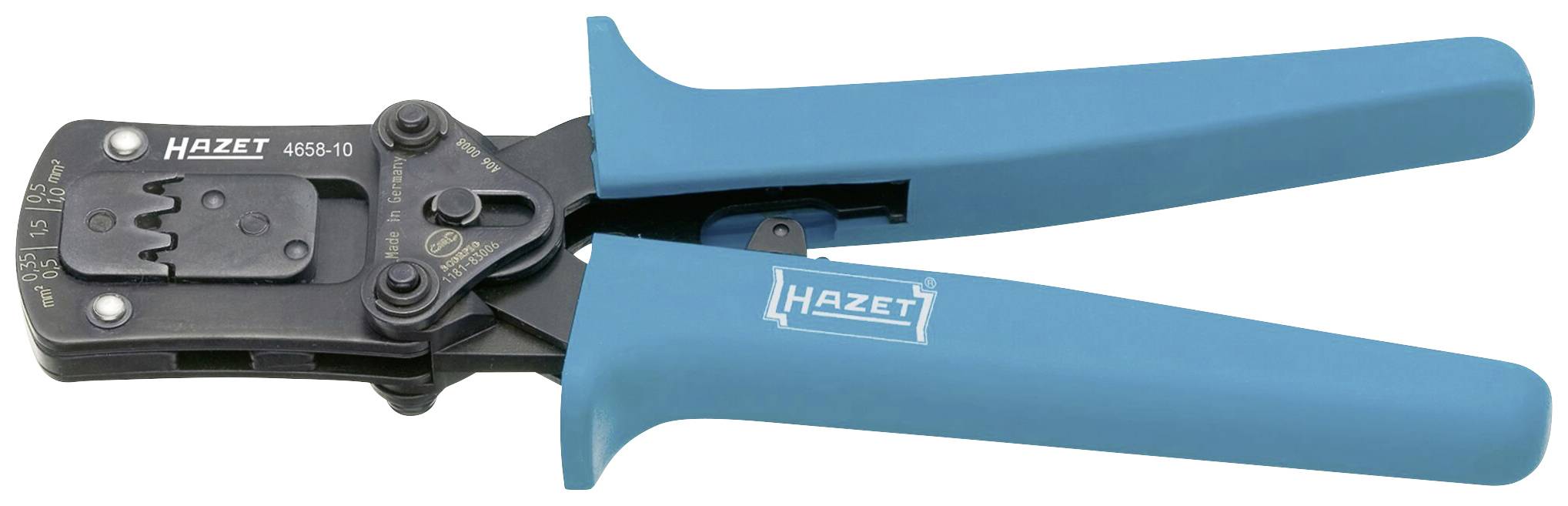 Zaciskarka Hazet 4658-10 4658-10, 0.35 do 1.5 mm² - obrazek 1