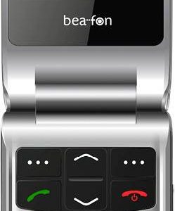 beafon SL645plus LTE Telefon komórkowy z klapką dla Seniora IP54, ze stacją ładującą, Przycisk SOS, Funkcja SOS czarny,