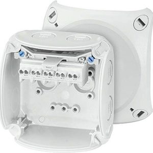 Skrzynka przyłączeniowa Hensel KF 0202 G, IP66/IP67, (D x S x W) 93 x 93 x 62 mm, szary, 1 szt. Skrzynka przyłączeniowa Hensel KF 0202 G, IP66/IP67, (D x S x W) 93 x 93 x 62 mm, szary, 1 szt.
