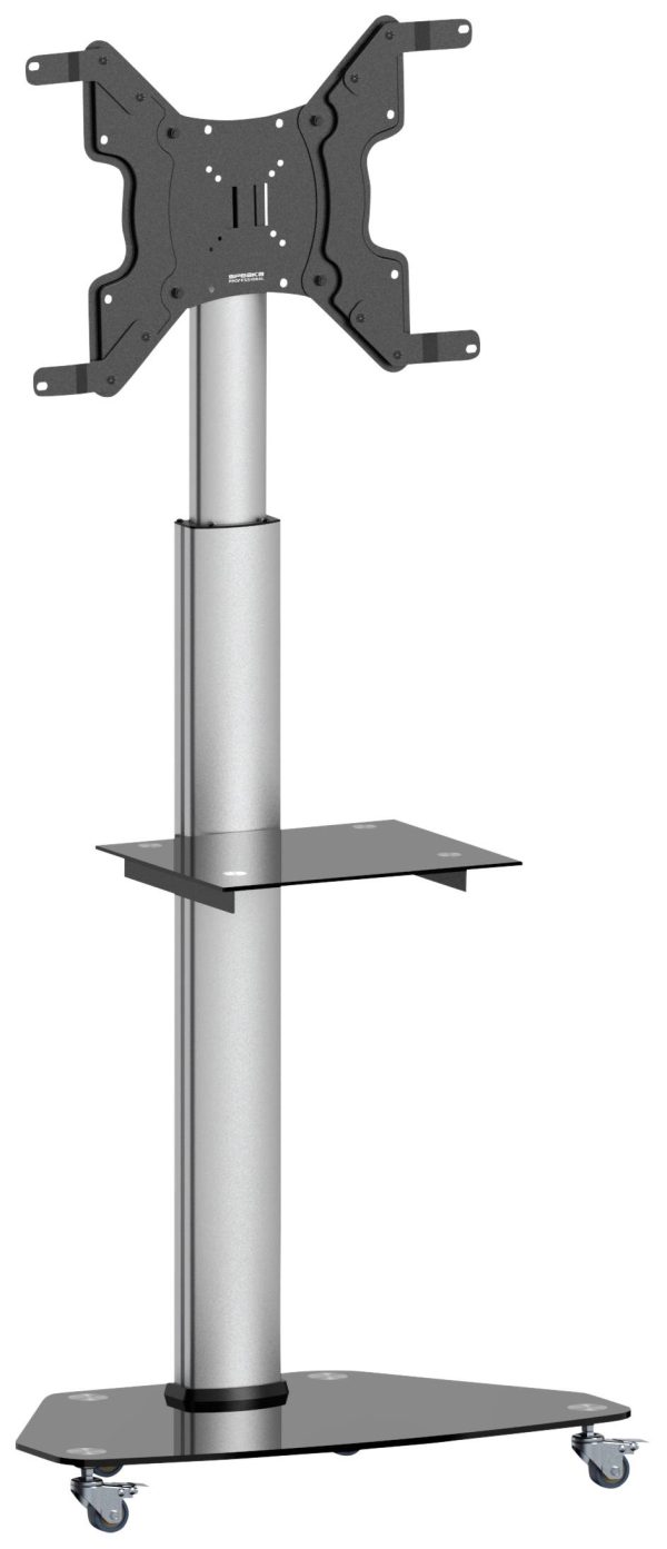 Stojak na kółkach do telewizora SpeaKa Professional SP-TVC-500, Maks. udźwig: 45 kg, 94,0 cm (37″) – 203,2 cm (80″) Stojak na kółkach do telewizora SpeaKa Professional SP-TVC-500, Maks. udźwig: 45 kg, 94,0 cm (37″) – 203,2 cm (80″)