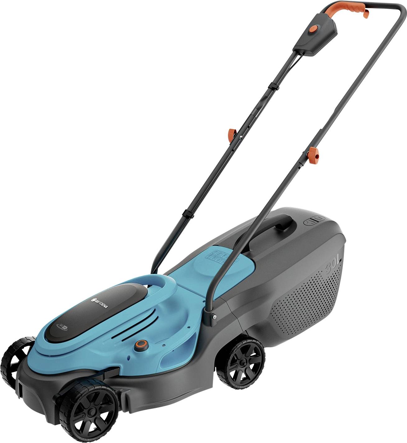 GARDENA EasyMax 32/18V Ready-To-Use akumulatorowy Akumulatorowa kosiarka do trawy z regulacją wysokości koszenia 18 V Ma - obrazek 1
