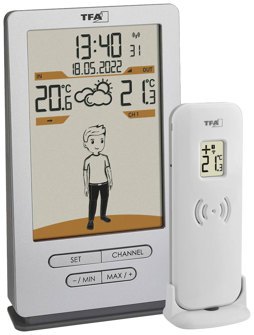 Stacja pogodowa bezprzewodowa TFA Dostmann Weather Jack 35.1166.54 - obrazek 1