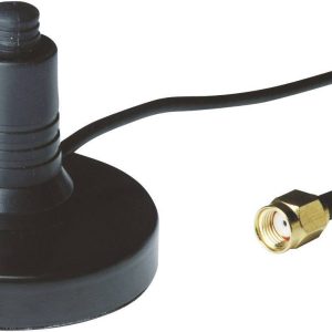 Kabel przedłużający anteny WiFi Digitus DN-70101-1, [1x złącze męskie RP-SMA – 1x złącze żeńskie RP-SMA], 1.50 m, czarny