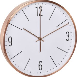 TFA Dostmann 60.3534.51 Sterowany radiowo Zegar ścienny 30 cm x 45 mm miedziany cicha praca mechanizmu TFA Dostmann 60.3534.51 Sterowany radiowo Zegar ścienny 30 cm x 45 mm miedziany cicha praca mechanizmu