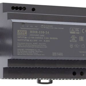 MEAN WELL HDR-150-24 Zasilacz na szynę DIN 24 V/DC 6.25 A 150 W Ilość wyjść:1 x Opis 1 szt.