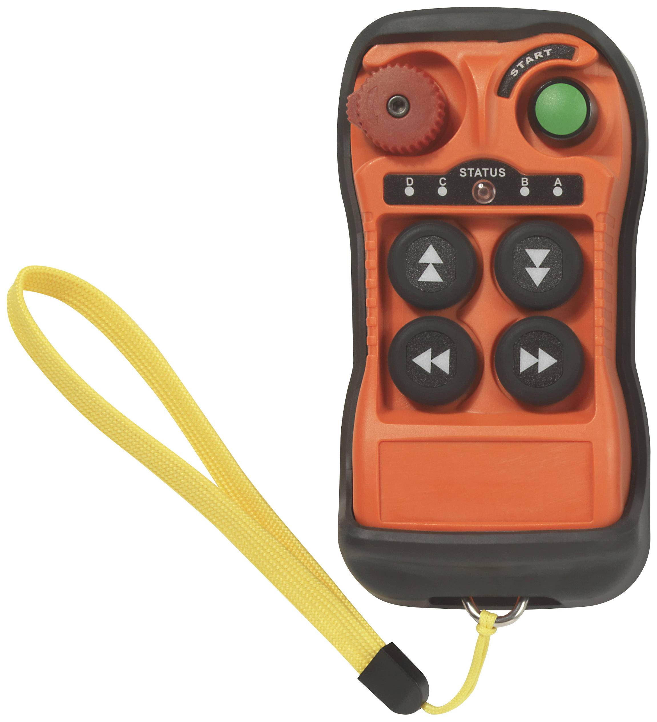 TRU COMPONENTS TC-Q400-T TC-12835196 Przemysłowy pilot radiowy, czterokanałowy, tylko nadajnik 1 szt. - obrazek 1