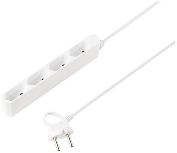 Listwa zasilająca Sygonix SY-5806878 4 x Ilość gniazdek: 4