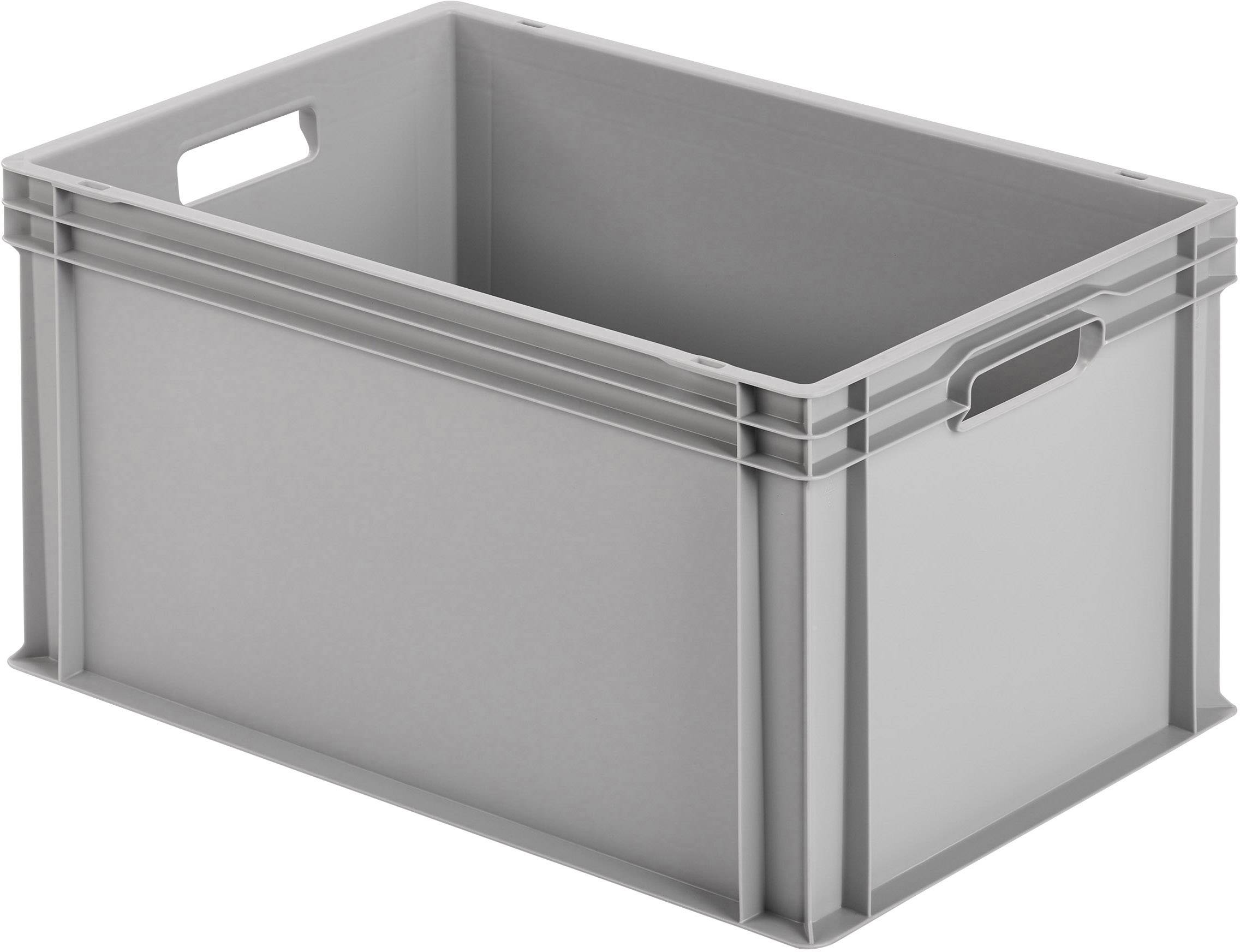 Alutec 75010 Pudełko z tworzywa sztucznego zamknięta (S x W x G) 600 x 320 x 400 mm szary 1 szt. - obrazek 1