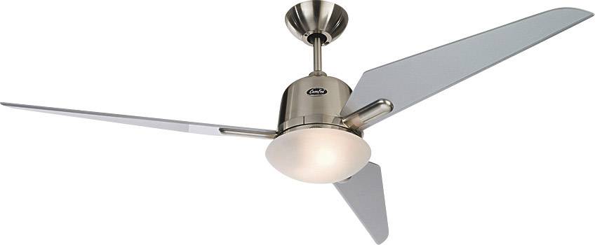 CasaFan Eco Aviatos 132 BN-SL Wentylator sufitowy 31 W (Ø x W) 132 cm x 365 mm chrom (szczotkowany) możliwość odwrócenia - obrazek 1