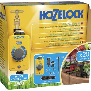 Hozelock 2803 1240 Zestaw do nawadniania kropelkowego Złącze wtykowe Długość węża: 15 m Hozelock 2803 1240 Zestaw do nawadniania kropelkowego Złącze wtykowe Długość węża: 15 m