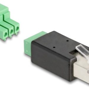 adapter RJ45 Delock 66607 66607, Kabel, 0 mm, 1 szt.