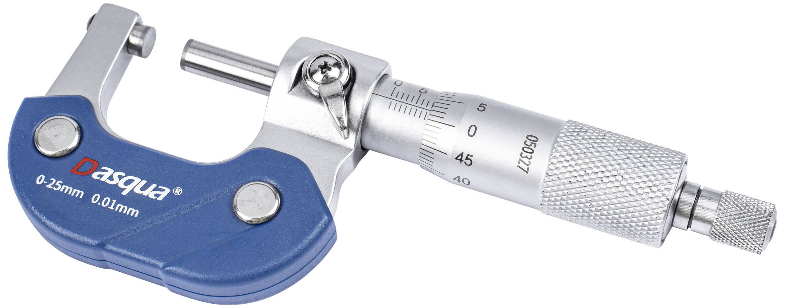 Dasqua 4111-5205 4111-5205 Mikrometr 0 - 25 mm Odczyt: 0.01 mm - obrazek 1