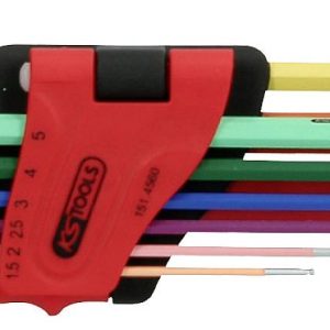 KS Tools 151.4560 wewnętrzny sześciokąt Zestaw kluczy trzpieniowych 1.5 mm, 2 mm, 2.5 mm, 3 mm, 4 mm, 5 mm, 6 mm, 8 mm, KS Tools 151.4560 wewnętrzny sześciokąt Zestaw kluczy trzpieniowych 1.5 mm, 2 mm, 2.5 mm, 3 mm, 4 mm, 5 mm, 6 mm, 8 mm,