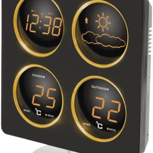 Stacja pogodowa Techno Line TECHNOLINE – Techno Line WS 6830 – Wetterstation – Schwarz WS 6830 Stacja pogodowa Techno Line TECHNOLINE – Techno Line WS 6830 – Wetterstation – Schwarz WS 6830
